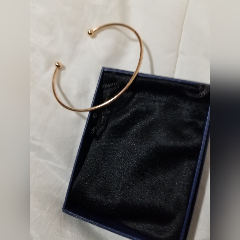 Gold Tone  Cuff Bracelet Brand New